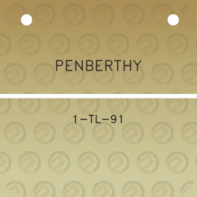 penberthy-1-tl-91