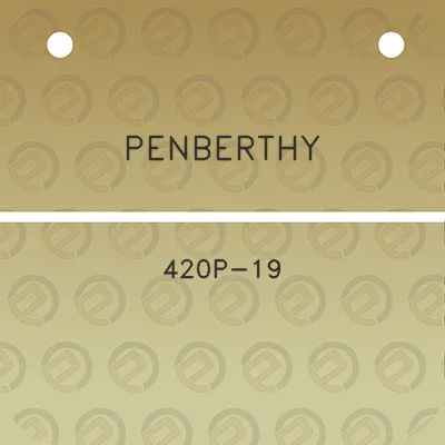 penberthy-420p-19