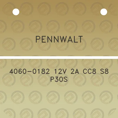 pennwalt-4060-0182-12v-2a-cc8-s8-p30s