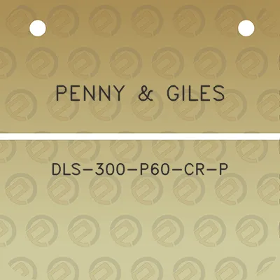 penny-giles-dls-300-p60-cr-p