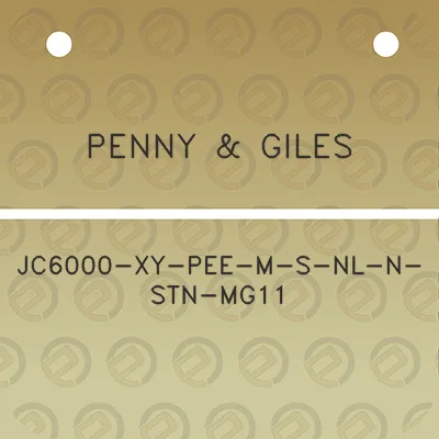 penny-giles-jc6000-xy-pee-m-s-nl-n-stn-mg11