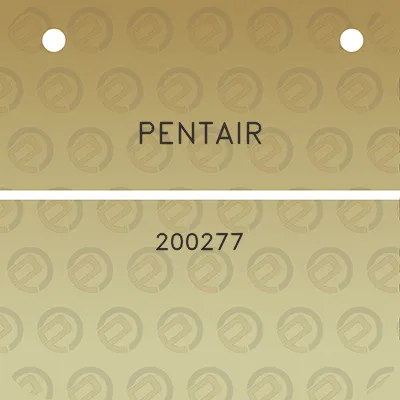 pentair-200277