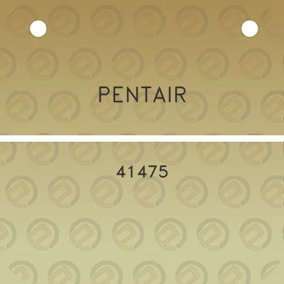 pentair-41475