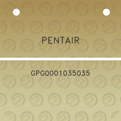 pentair-gpg0001035035