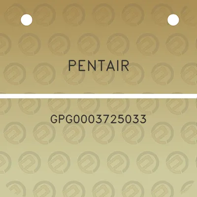 pentair-gpg0003725033