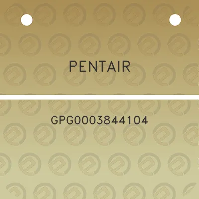 pentair-gpg0003844104