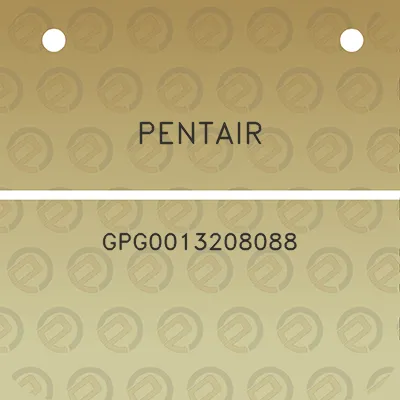 pentair-gpg0013208088