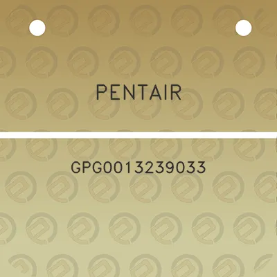 pentair-gpg0013239033