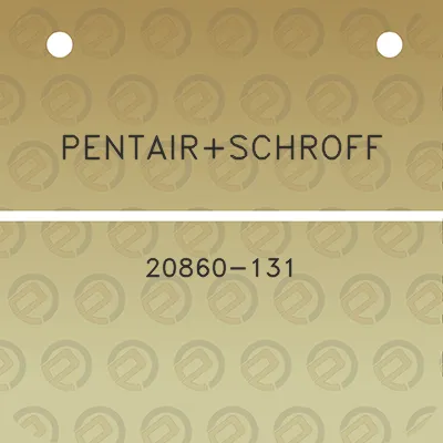 pentairschroff-20860-131