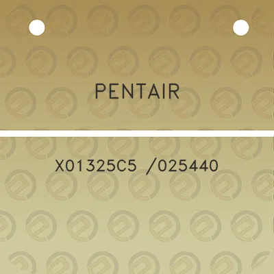 pentair-x01325c5-025440