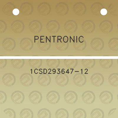 pentronic-1csd293647-12