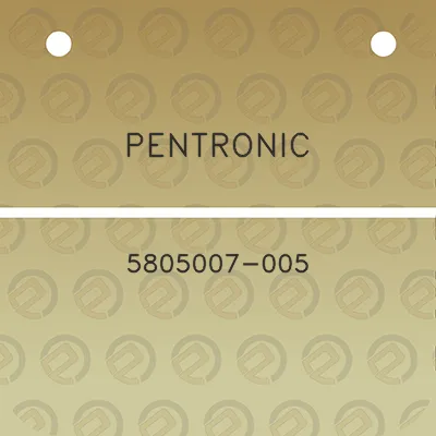 pentronic-5805007-005