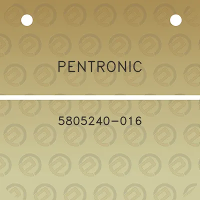 pentronic-5805240-016