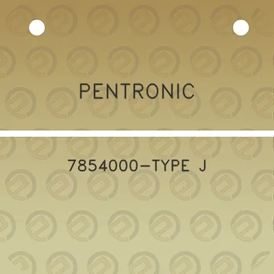 pentronic-7854000-type-j