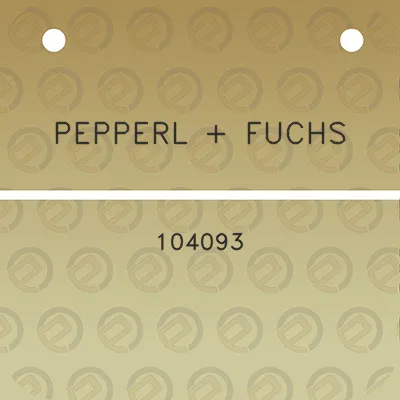 pepperl-fuchs-104093