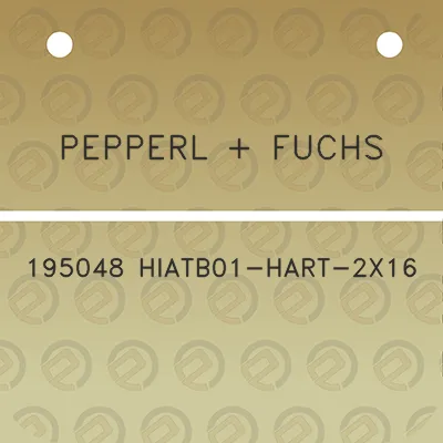 pepperl-fuchs-195048-hiatb01-hart-2x16