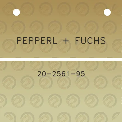 pepperl-fuchs-20-2561-95