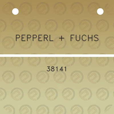 pepperl-fuchs-38141