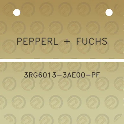 pepperl-fuchs-3rg6013-3ae00-pf