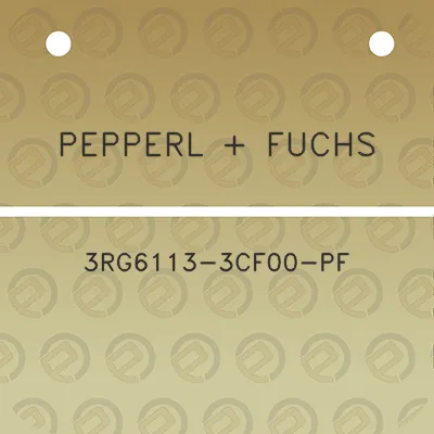 pepperl-fuchs-3rg6113-3cf00-pf