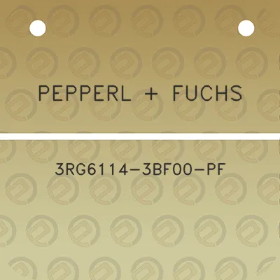 pepperl-fuchs-3rg6114-3bf00-pf