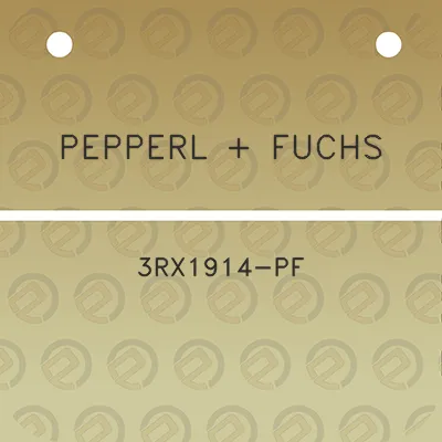 pepperl-fuchs-3rx1914-pf