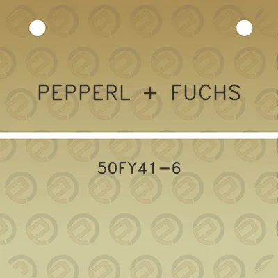 pepperl-fuchs-50fy41-6