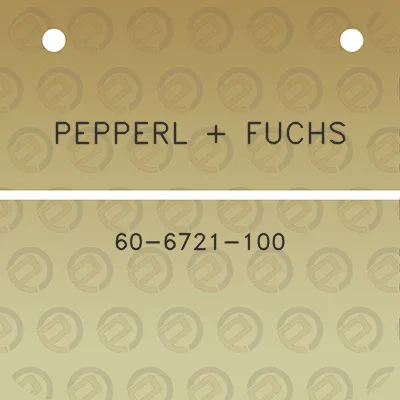 pepperl-fuchs-60-6721-100