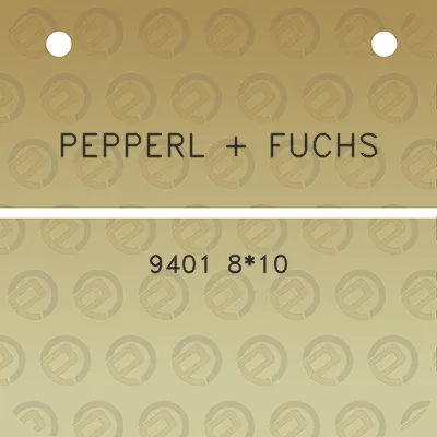 pepperl-fuchs-9401-810