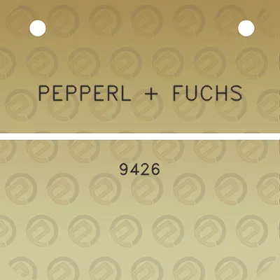 pepperl-fuchs-9426