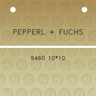 pepperl-fuchs-9460-1010