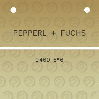 pepperl-fuchs-9460-66