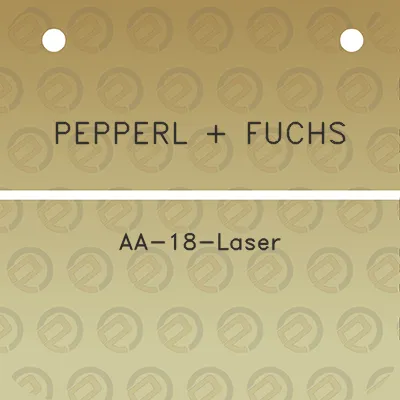 pepperl-fuchs-aa-18-laser