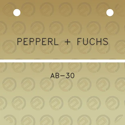 pepperl-fuchs-ab-30