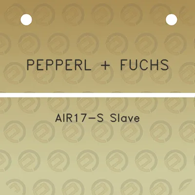 pepperl-fuchs-air17-s-slave