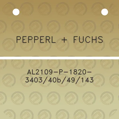 pepperl-fuchs-al2109-p-1820-340340b49143