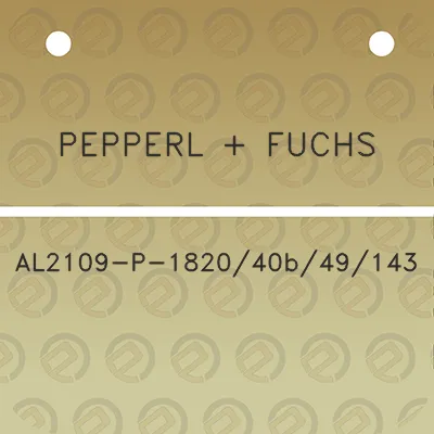 pepperl-fuchs-al2109-p-182040b49143