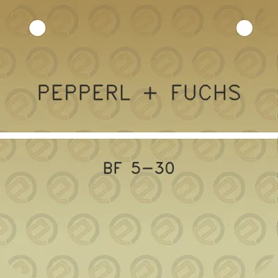 pepperl-fuchs-bf-5-30