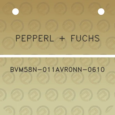 pepperl-fuchs-bvm58n-011avr0nn-0610