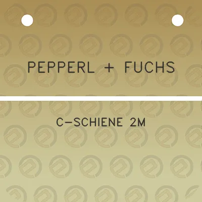 pepperl-fuchs-c-schiene-2m