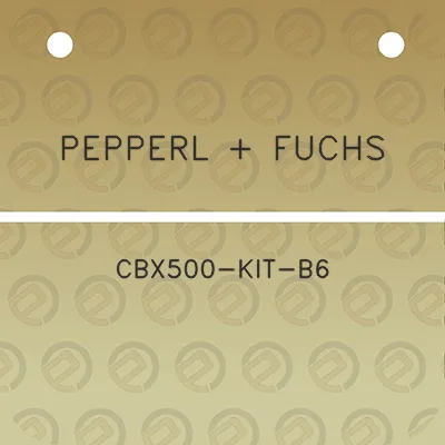 pepperl-fuchs-cbx500-kit-b6