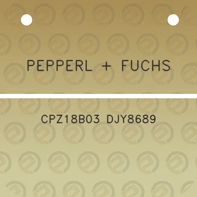 pepperl-fuchs-cpz18b03-djy8689