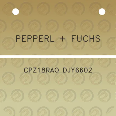 pepperl-fuchs-cpz18rao-djy6602