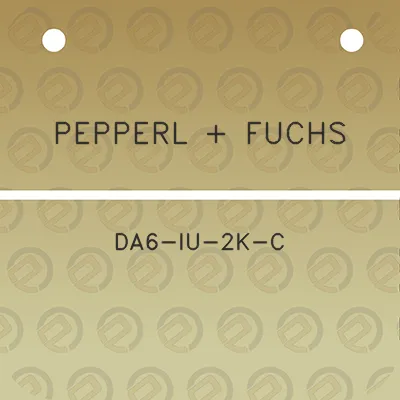 pepperl-fuchs-da6-iu-2k-c