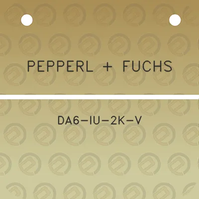 pepperl-fuchs-da6-iu-2k-v