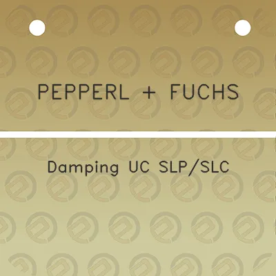 pepperl-fuchs-damping-uc-slpslc