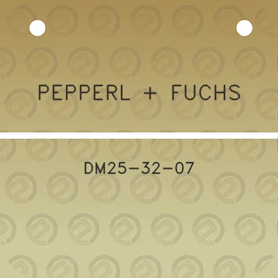 pepperl-fuchs-dm25-32-07
