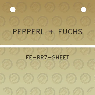 pepperl-fuchs-fe-rr7-sheet