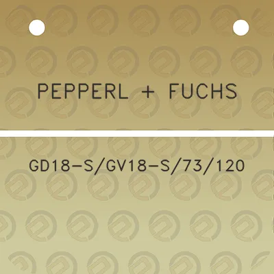 pepperl-fuchs-gd18-sgv18-s73120