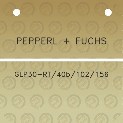 pepperl-fuchs-glp30-rt40b102156